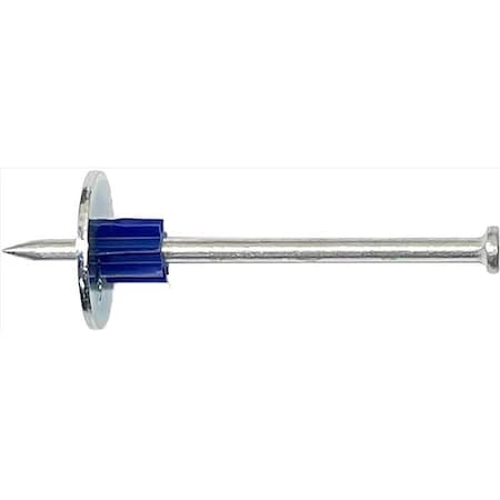 Blue Point Blue Point .300 in. D X 3 in. L Steel Flat Head Drive Pin with Washer 100 box PDW25-76F10
